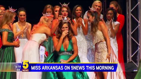 Miss Arkansas Maggie Benton Visits 5news This Morning