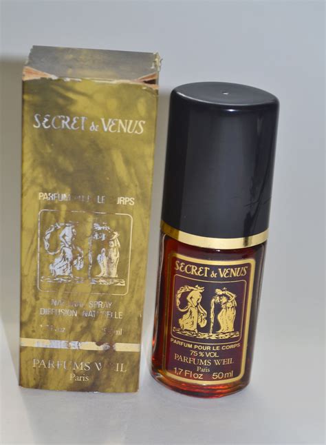 Vintage Secret De Venus Body Perfume By Weiln Quirky Finds