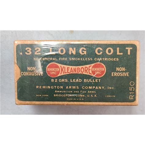 32 Long Colt Remington Kleanbore Ammunition 41 Rds Collector Rare