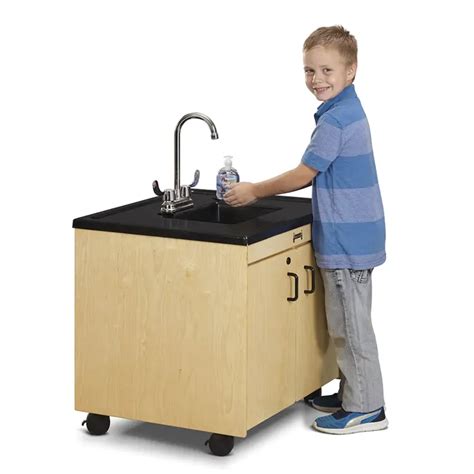 Clean Hands Helper Portable Sink Plastic Beckers