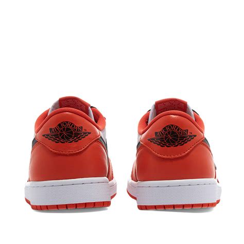 Air Jordan 1 Low Og Orange And Black End