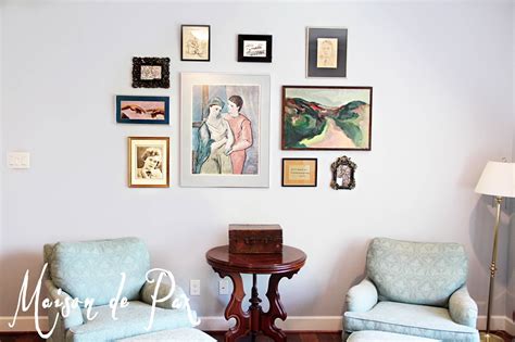 Eclectic Traditional Gallery Wall - Maison de Pax