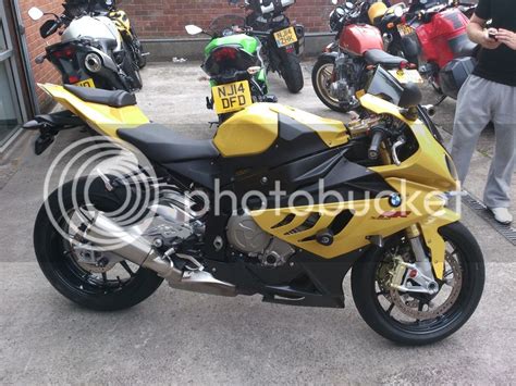 My 2011 Bmw S1000rr In Yellow