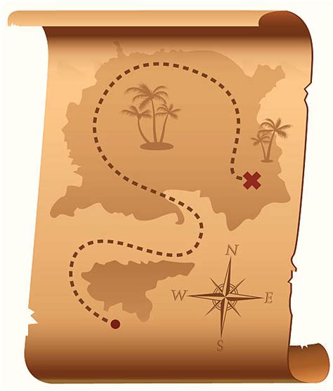 Treasure Map Illustrations Royalty Free Vector Graphics And Clip Art