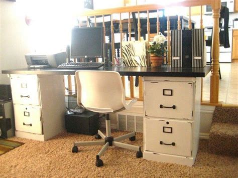As always feel free to ask. How to turn a file cabinet into a desk | DIY projects for ...