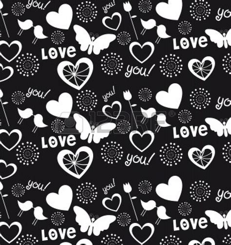 Free Download Hearts Love And Hearts Background Black And White