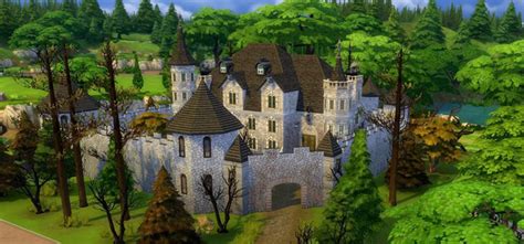 Sims 4 Castle Cc Mods And Lots All Free Fandomspot