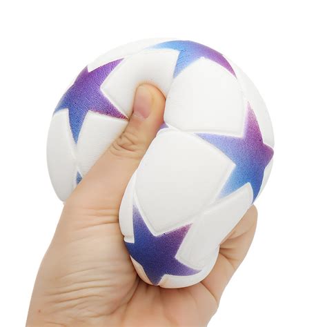 Topacc Star Football Squishy Slow Rising With Packaging Collection T