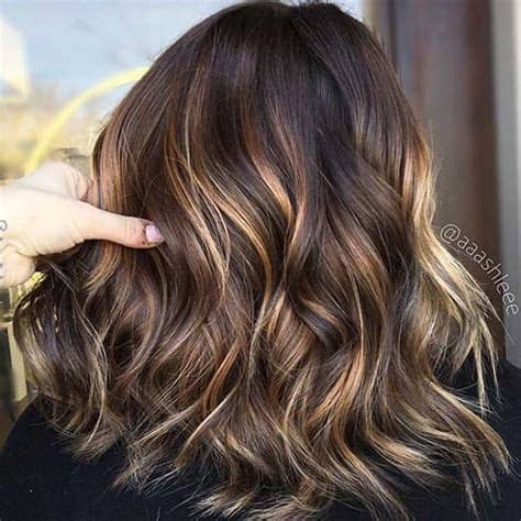 Two distinct types of melanin exist — eumelanin and pheomelanin — and the ratio of these pigments guides hair color. 47 Stunning Blonde Highlights for Dark Hair | Page 2 of 5 ...