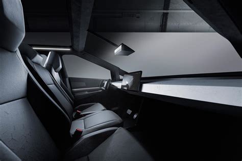 2023 Tesla Cybertruck Interior Photos Carbuzz
