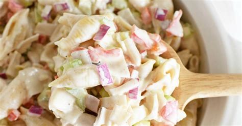 Look no further, i have got you covered with this creamy pasta salad recipe. 10 Best Crab Pasta Salad Mayonnaise Recipes | Yummly