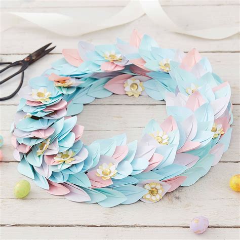 How To Make A Spring Paper Wreath Hobbycraft