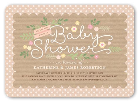 Sparkle Baby Shower Invitations Shutterfly