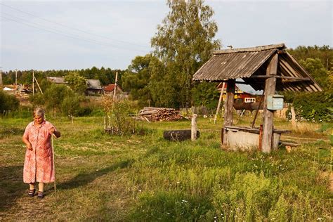 Russian Village Life Images The Jeremy Nicholl Archive Village