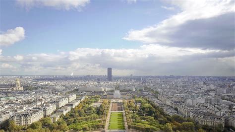 View Of Paris From The Eiffel Tower 4k Wallpaper