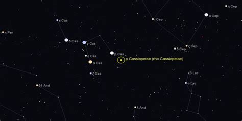 Rho Cassiopeiae A Yellow Hypergiant Star Assignment Point
