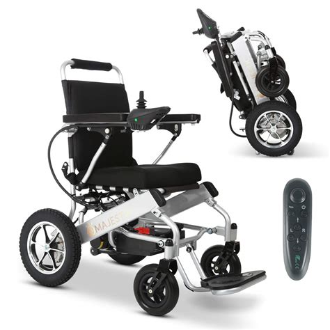 Buy 2020 New Folding Ultra Lightweight Electric Power Wheelchair Silla