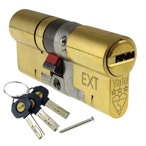 Door Hardware And Locks 2 Extra Keys 5 Total 4050 90mm Brass Yale