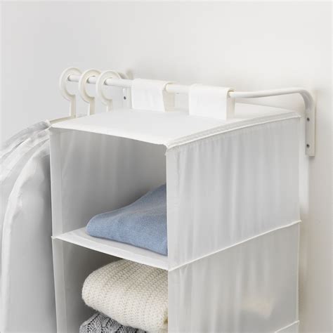 Can be used anywhere in your home, even in damp areas like the bathroom and under covered balconies. MULIG Clothes bar - white - IKEA