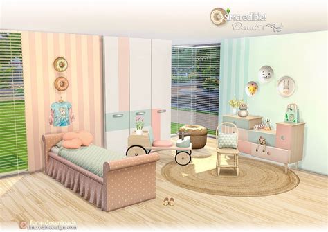Sims 4 Toddler Girl Bedroom