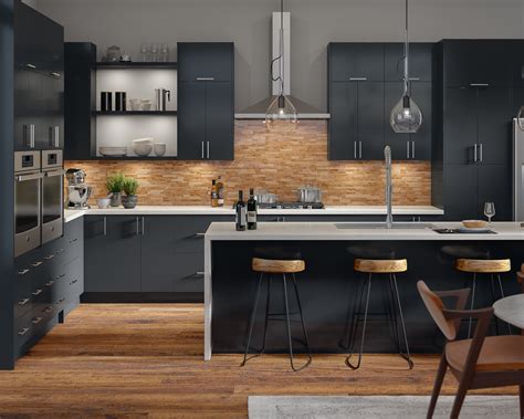 Contemporary Kitchen Cabinets Urban Loft Showplace Cabinetry