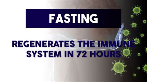 Article Fasting Restores Damage Immune System Youtube