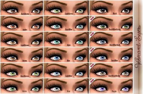 Image Result For Sims 4 Cc Yellow Orange Eyes