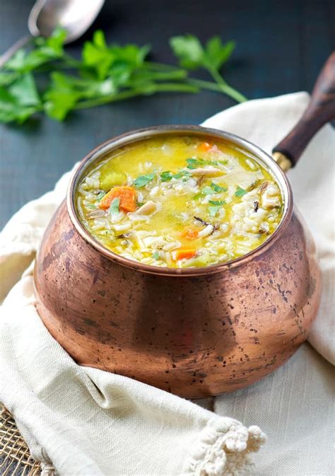 Cover the bottom of the baking dish with the cooked turkey. Wild Rice and Leftover Turkey Soup - The Seasoned Mom