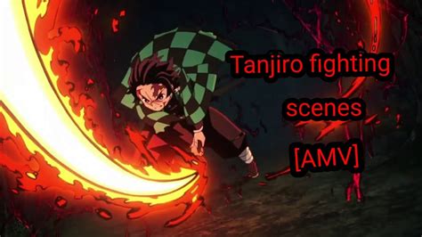 Tanjiro Fighting Scenes Habibi Amv Youtube