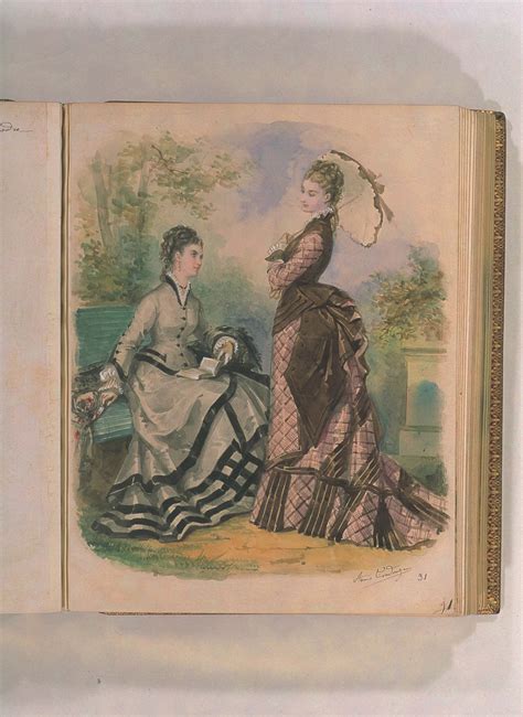 1875 Album De La Mode Illustrée Héloïse S Leloir Et Al Sl