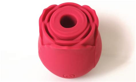 Up To 90 Off On The Rose Toy Waterproof Sucke Groupon Goods