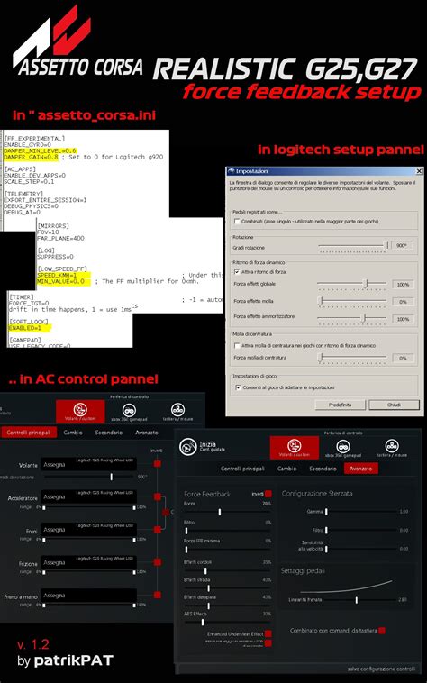 Logitech wingman attack 2 gaming software. Realistic assetto Corsa force feeedback for G25 / G27 | RaceDepartment