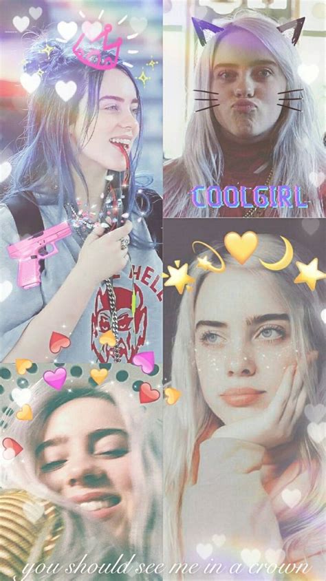 Download Aesthetic Billie Eilish Cute Aesthetic Collage Wallpaper Wallpapers Com