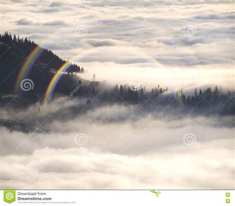 Misty Sea Carpathians Stock Photo Image Of Environment 78694158