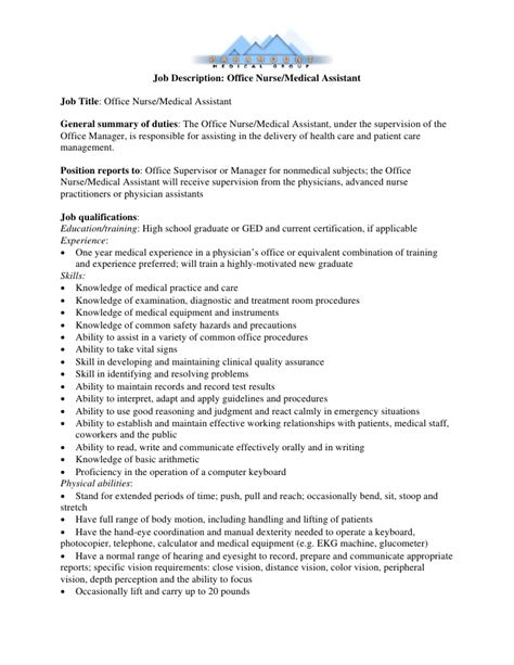 Comprehensive administrative assistant job description. Administrative Assistant - Medical Administrative ...
