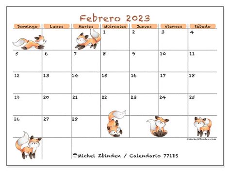 Calendario Febrero De Para Imprimir Ds Michel Zbinden Ar