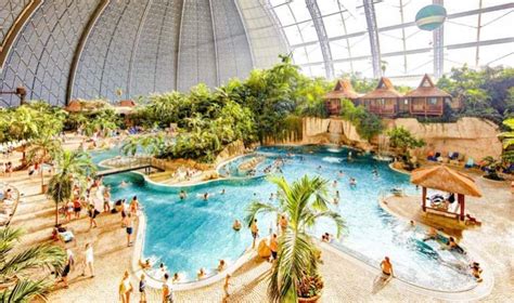 The Worlds Largest Indoor Space Turned Waterpark Review Of Tropical