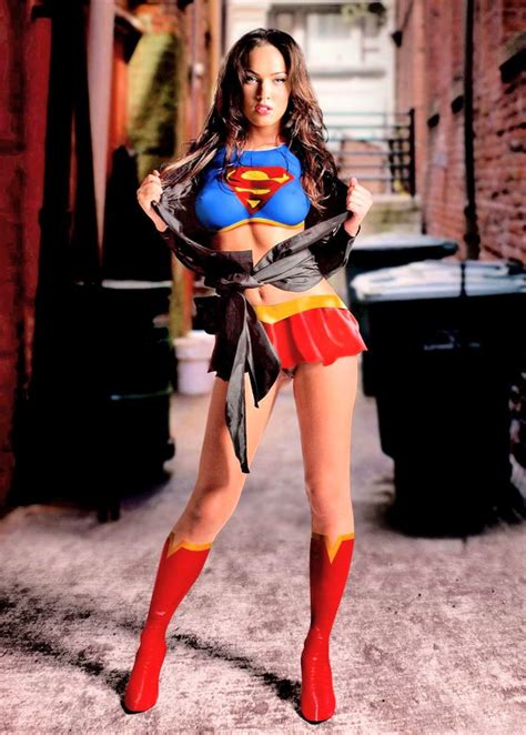 47 Megan Fox Supergirl Wallpaper On Wallpapersafari Superman Girl