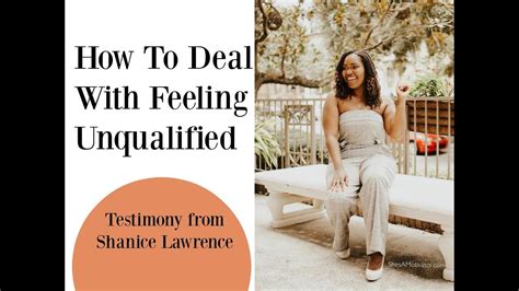 How To Deal With Feeling Unqualified Testimony From