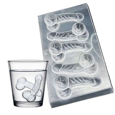 Willy Shaped Ice Cube Jelly Chocolate Hen Night Naughty Mould Maker Tray Qr Ebay