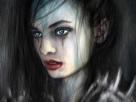 Born For Battle A Gothic Fantasy Portrait By Justingedak On Deviantart