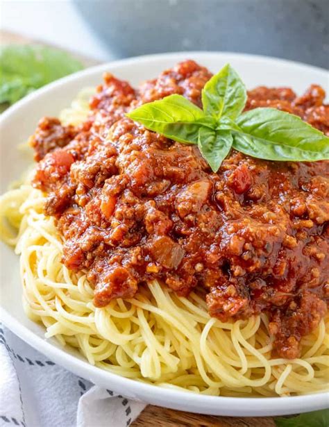 Easy Homemade Spaghetti Sauce Recipe Homemade Spaghetti Sauce