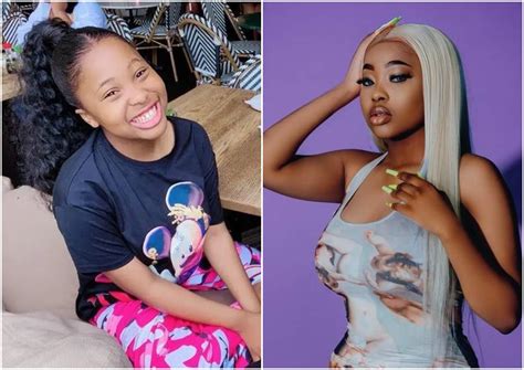 Before And After Khanyi Mbau’s Daughter Becomes Her Mini Me [photos]