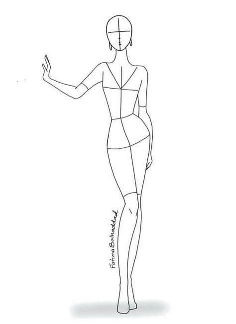 Pin By Febrika Niawati On وضعيات مانيكان ⚘ Fashion Figure Drawing
