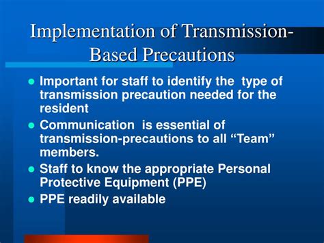 Ppt Transmission Precautions Powerpoint Presentation Free Download