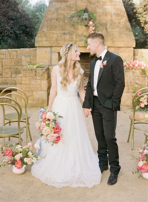 Colorful Easter Inspired Wedding Complete With Blooms And Bunnies