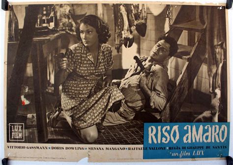Riso Amaro Movie Poster Arroz Amargo Movie Poster