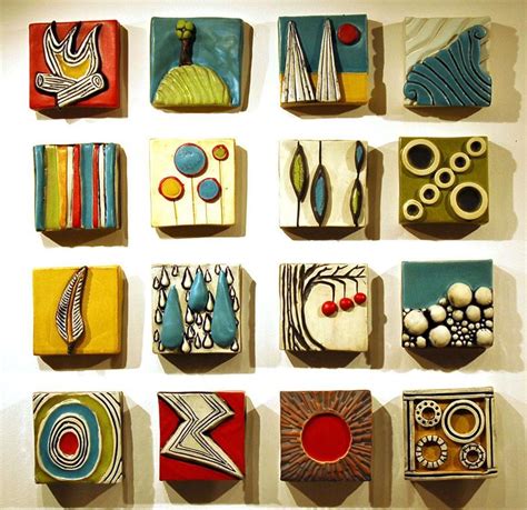 Artist Ed And Kate Colemanceramic Wall Tiles4 X 430 Eachdesigns In
