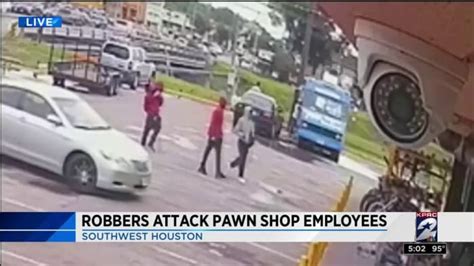 Robbers Attack Pawn Shop Employees