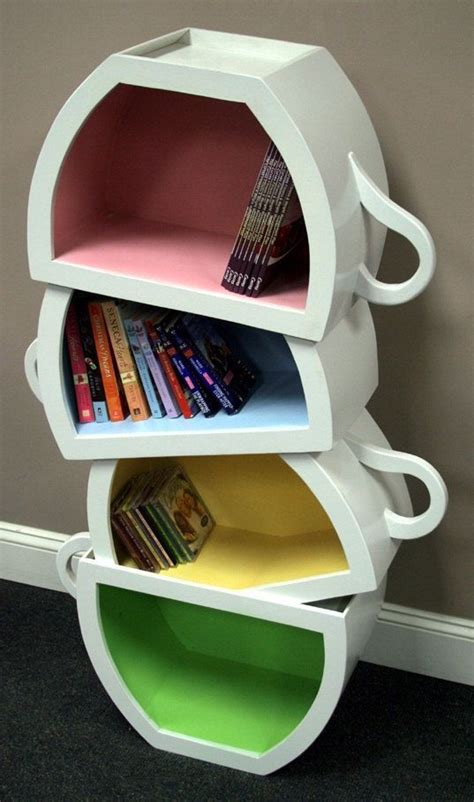 Diy Shelves Trendy Ideas Cardboard Creative Bookshelves Bookshelf